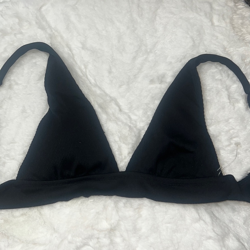 NWOT Aerie Triangle Bikini Top in size Large